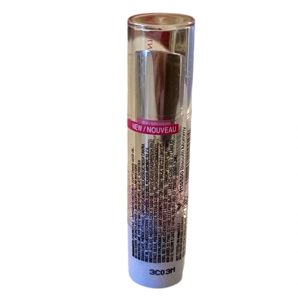 💎 Wet n Wild Rose Oil Comforting Lip Color Lipstick Color Biscotti Mommy